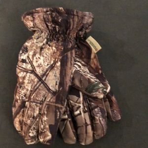 Gander Mountain tree camo Mens gloves